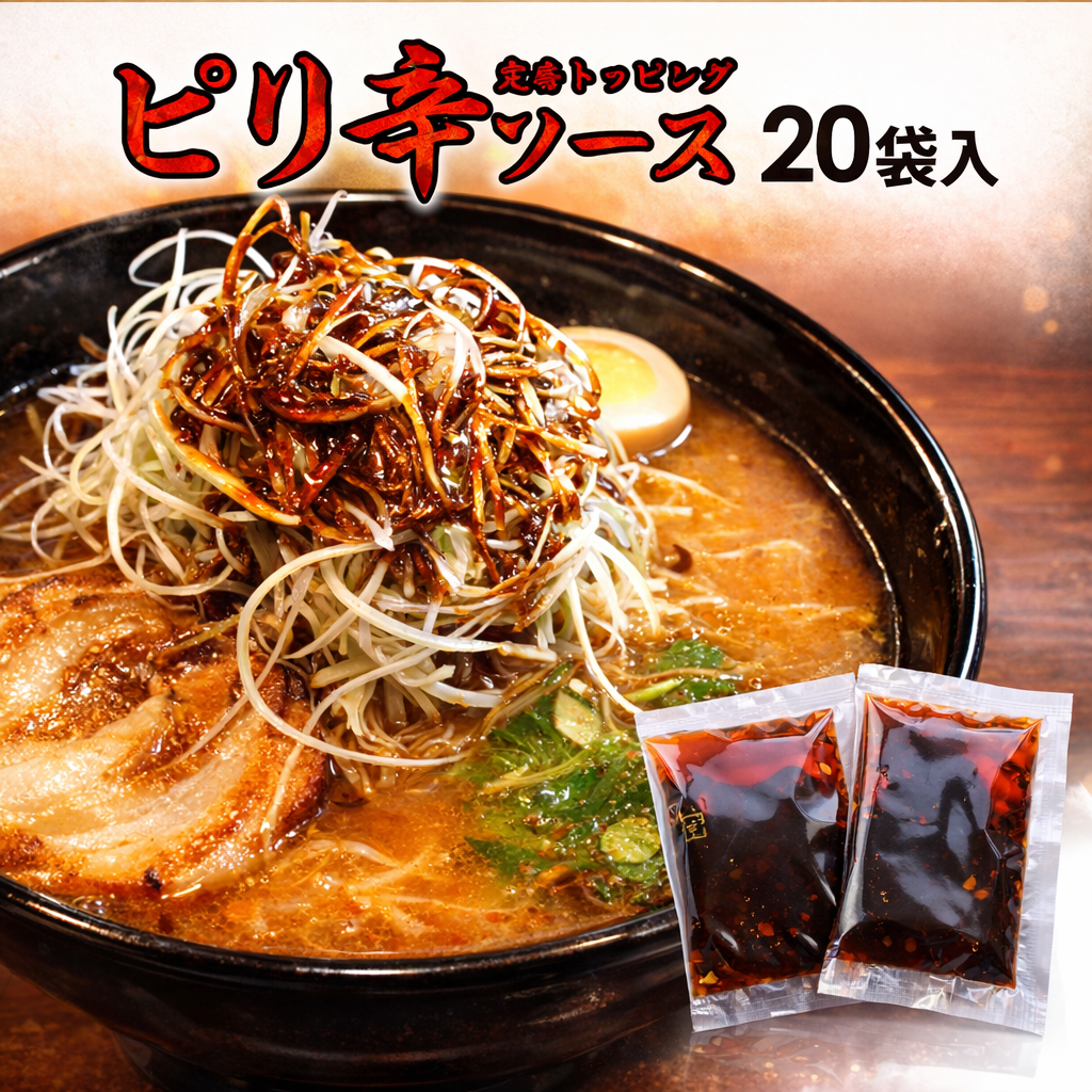 自家製ラーメン20㌔ 味千ラーメン 特製ピリ辛ソース20袋 – 味千ラーメン公式通販